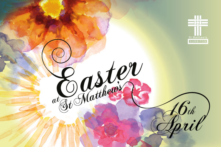 Easter flier in A5 front