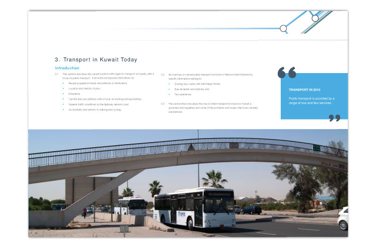 design for Kuwait Public Transport Masterplan