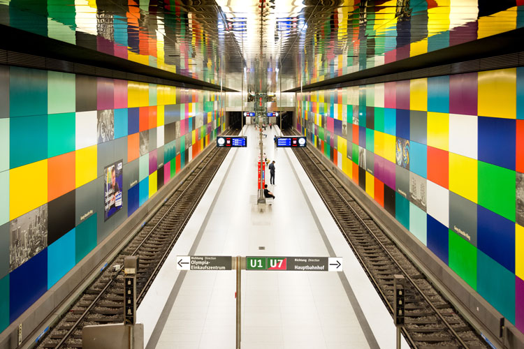 Munich underground station 2